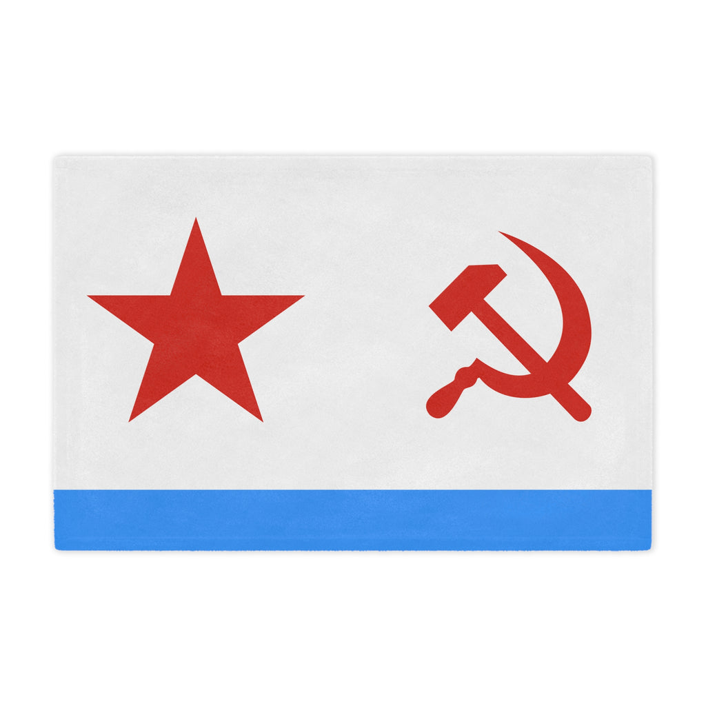 Soviet Naval Ensign Throw Blanket