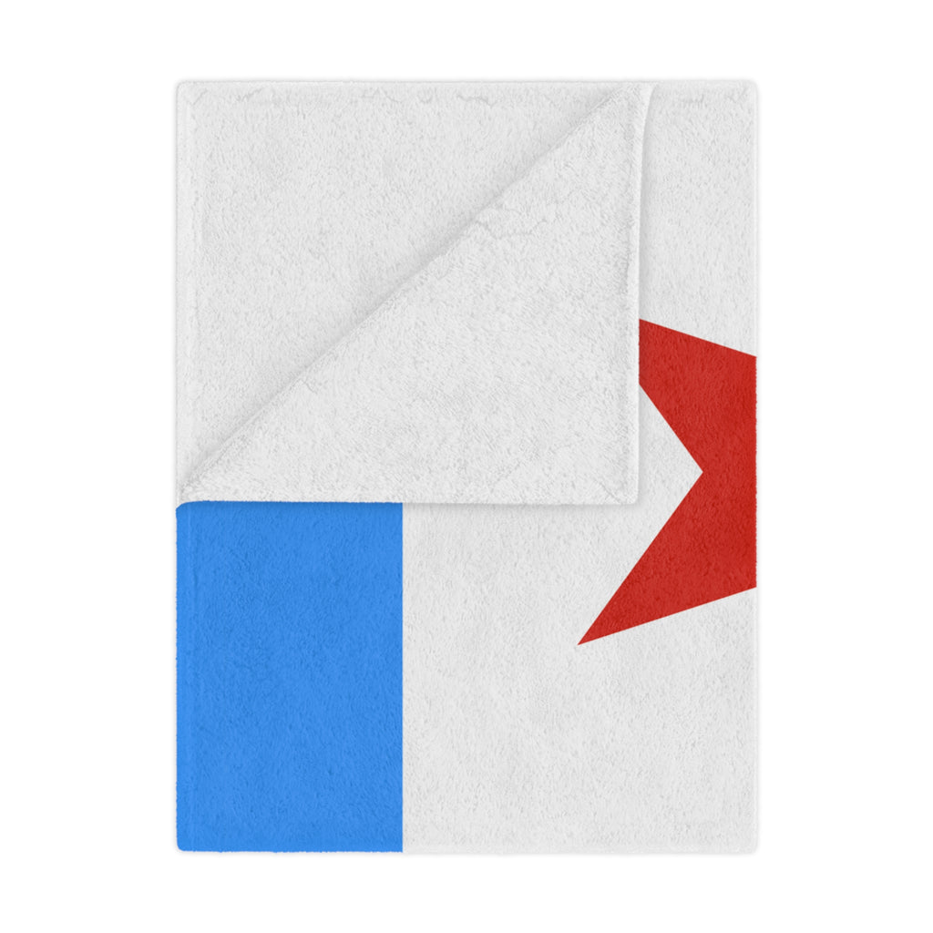 Soviet Naval Ensign Throw Blanket